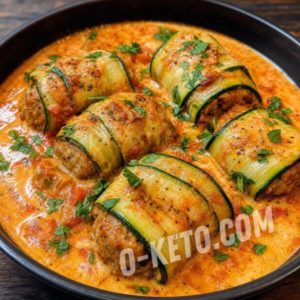 Рецепты на кето: Голубцы из цукини с мясным фаршем Рецепты на кето: Голубцы из цукини с мясным фаршем