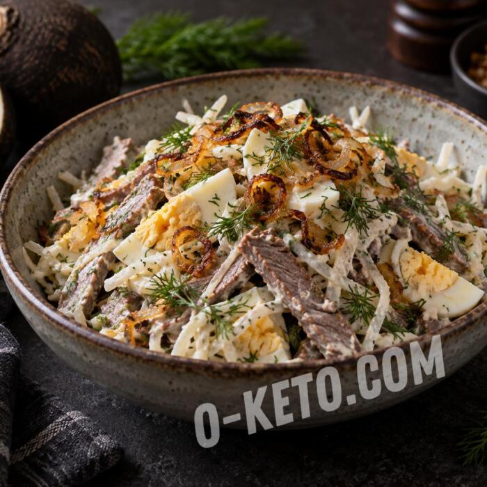 Beef Salad with Radish