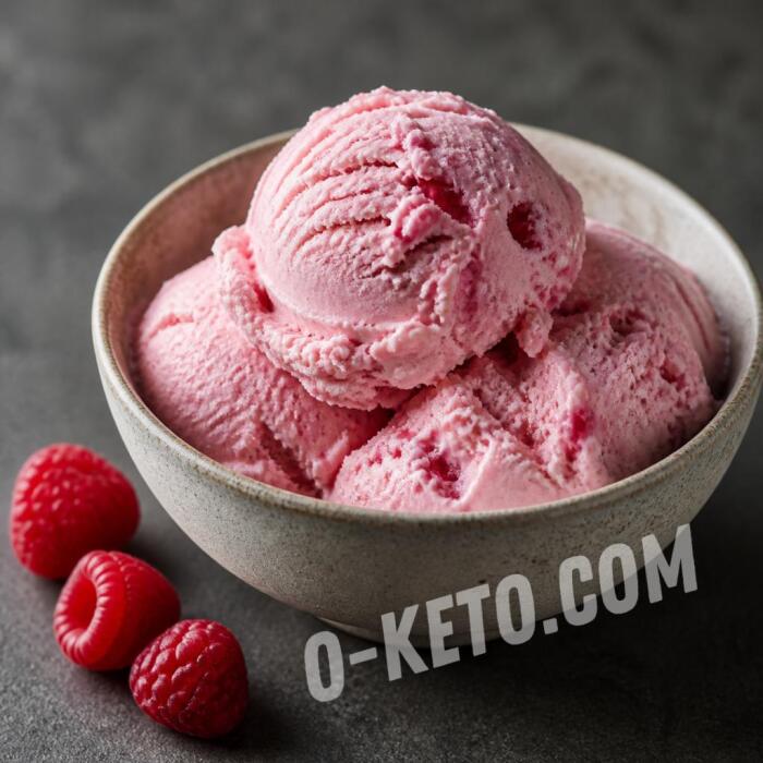 Keto Raspberry Ice Cream Keto Raspberry Ice Cream