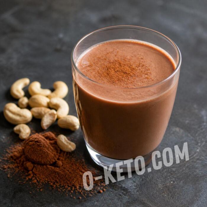 Cashew Cocoa Drink with Cinnamon
