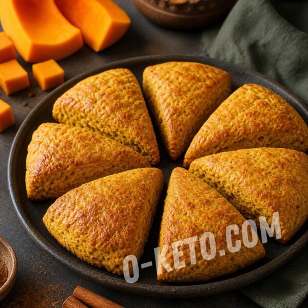 Keto recipes: Pumpkin Scones Keto recipes: Pumpkin Scones