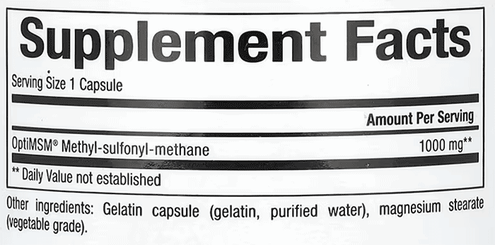 Natural-Factors,-MSM,-Methyl-Sulfonyl-Methane,-1,000-mg,-180-Capsules