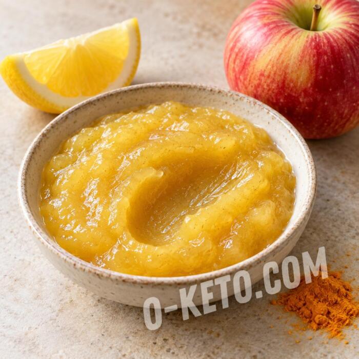 Apple Filling with Lemon and Turmeric