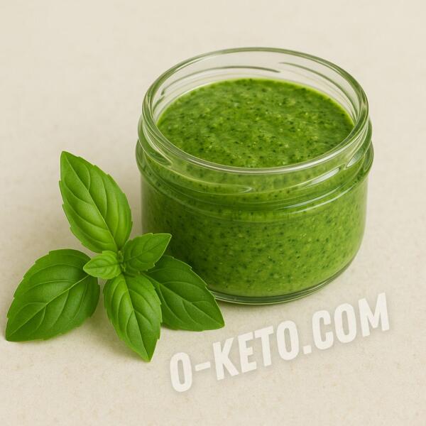 Keto recipes: Green basil sauce