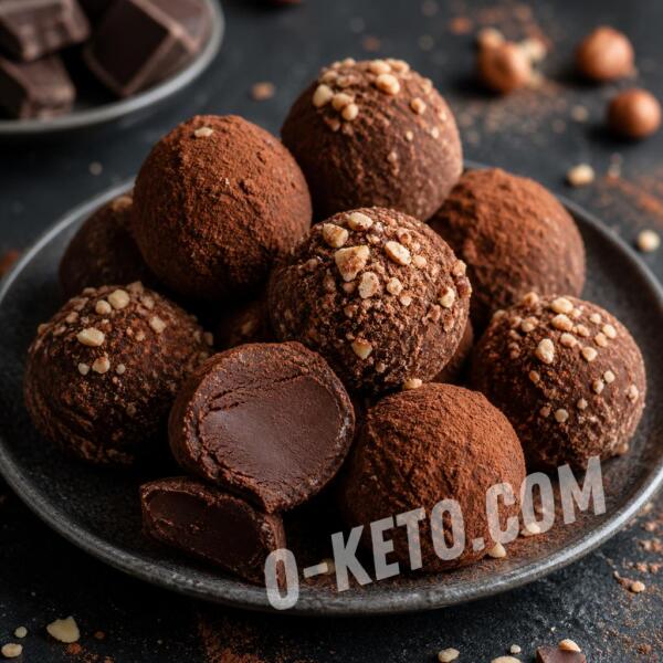 Keto recipes: Sugar-Free Chocolate Truffles