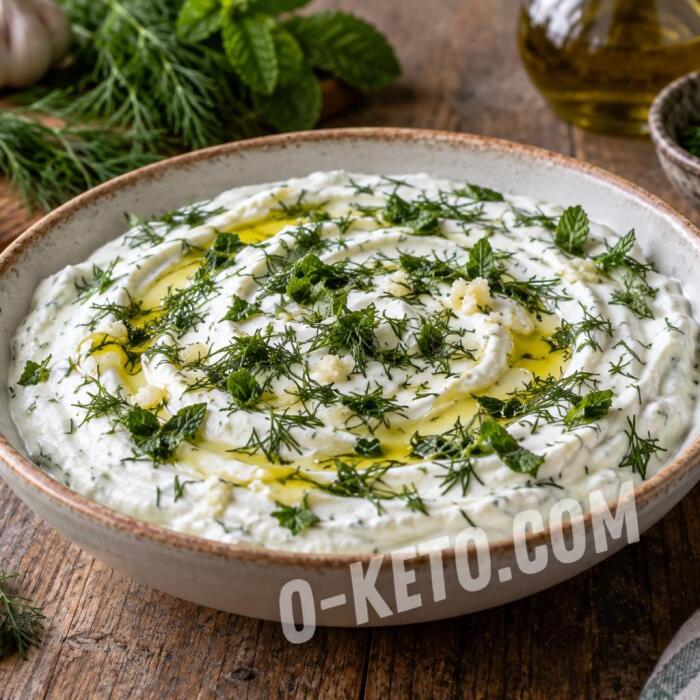 Suzma with Fresh Herbs