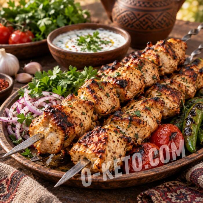 Georgian Chicken Shashlik Georgian Chicken Shashlik