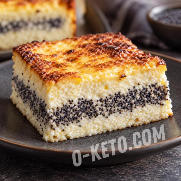 Keto recipes: Cottage Cheese Casserole with Poppy Seeds Keto recipes: Cottage Cheese Casserole with Poppy Seeds