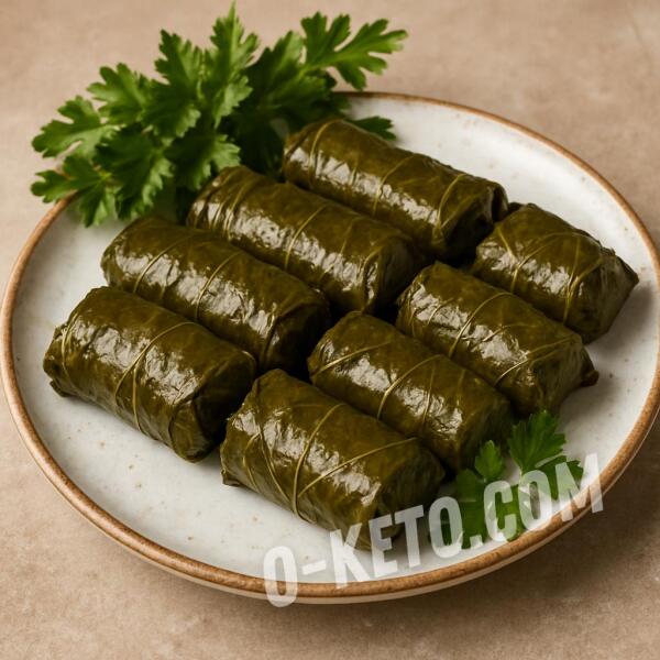 Keto recipes: Beef Dolma in Grape Leaves Keto recipes: Beef Dolma in Grape Leaves