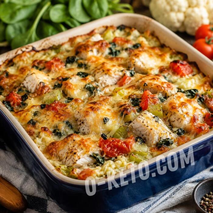 Fish Casserole with Cauliflower and Celery Fish Casserole with Cauliflower and Celery