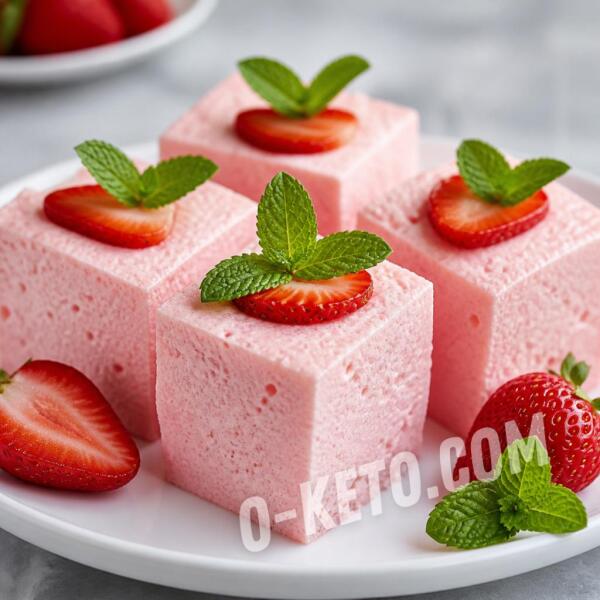 Keto recipes: Airy Strawberry Soufflé Keto recipes: Airy Strawberry Soufflé