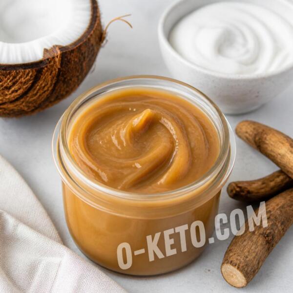 Keto recipes: Coconut condensed caramel