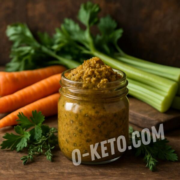 Keto recipes: Probiotic paste for vegetable broth