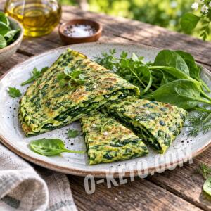 Spinach and Egg Flatbread