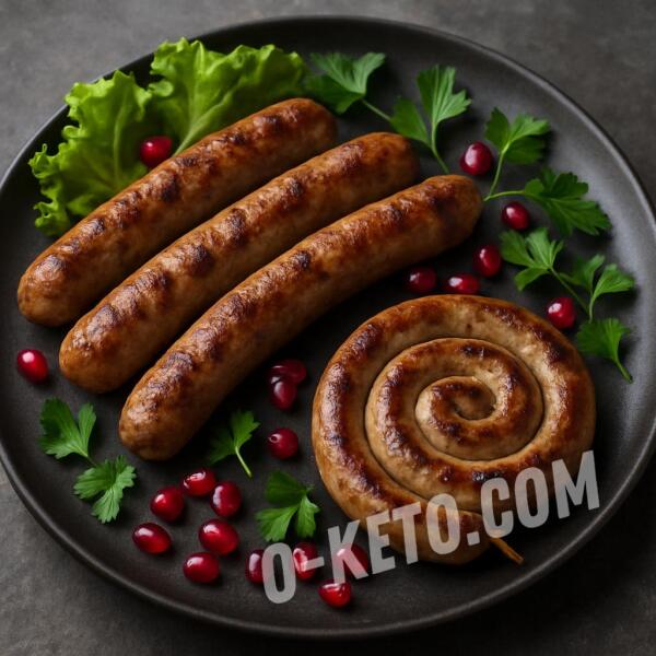 Keto recipes: Georgian Kupaty with Pomegranate Keto recipes: Georgian Kupaty with Pomegranate
