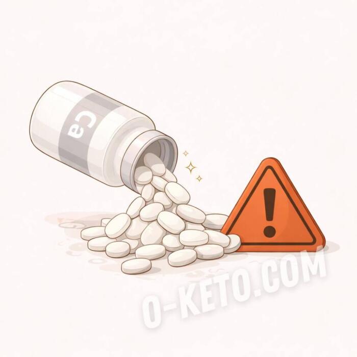 Why can't you take all the calcium at once?