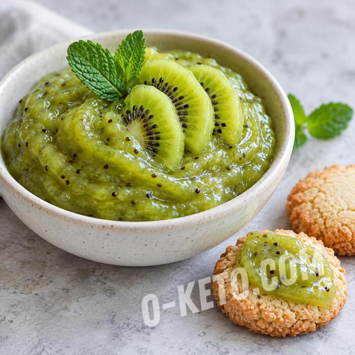 Apple Filling with Kiwi and Mint