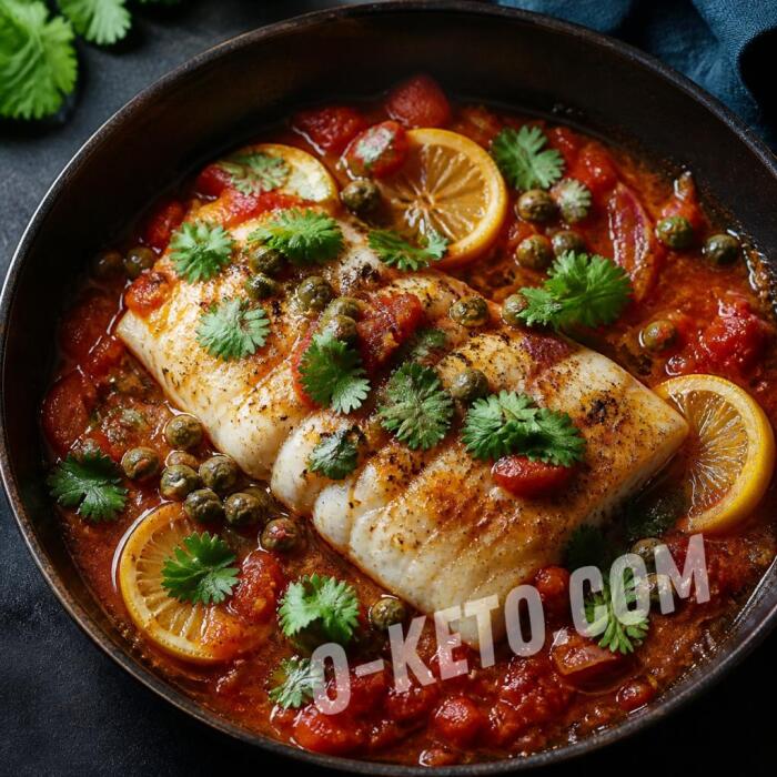 Moroccan-Style Halibut