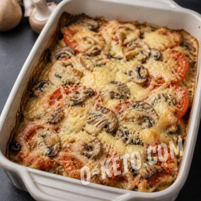 Champignon and Tomato Casserole