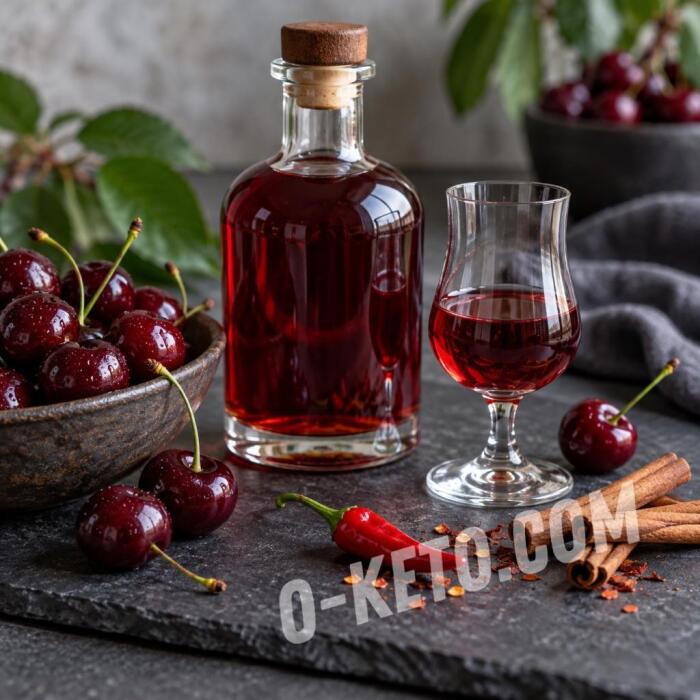 Infuzie de vodcă din cireșe cu scorțișoară și chili