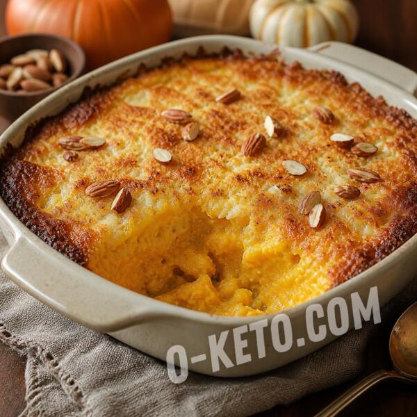 Keto recipes: Pumpkin and Almond Casserole Keto recipes: Pumpkin and Almond Casserole