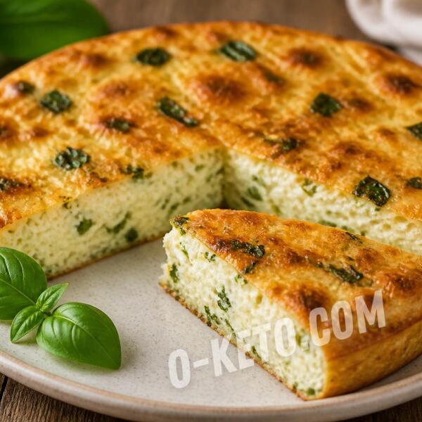 Keto recipes: Cottage Cheese Casserole with Basil Keto recipes: Cottage Cheese Casserole with Basil