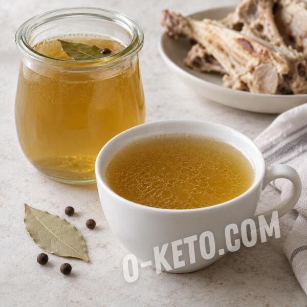 Keto recipes: Sous-Vide Chicken Bone Broth in a Jar Keto recipes: Sous-Vide Chicken Bone Broth in a Jar