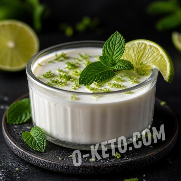 Rețete keto: Panna cotta Mojito Rețete keto: Panna cotta Mojito