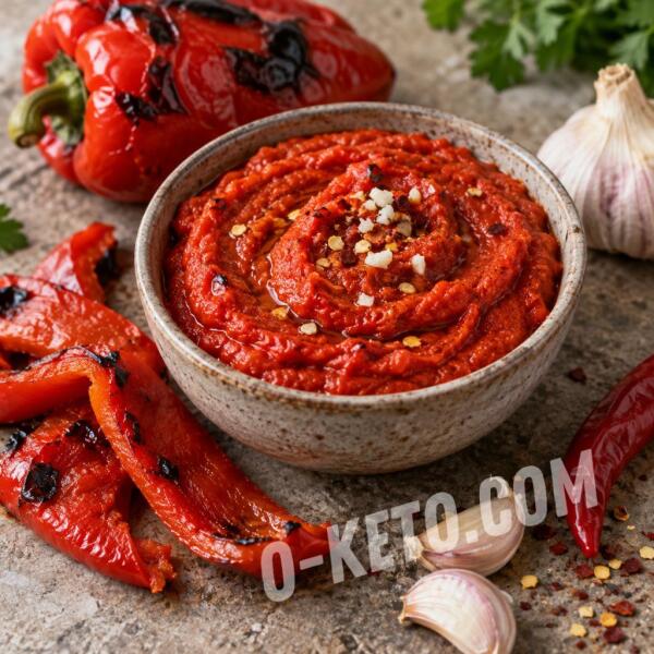 Рецепты на кето: Паста из красного перца по-армянски Рецепты на кето: Паста из красного перца по-армянски