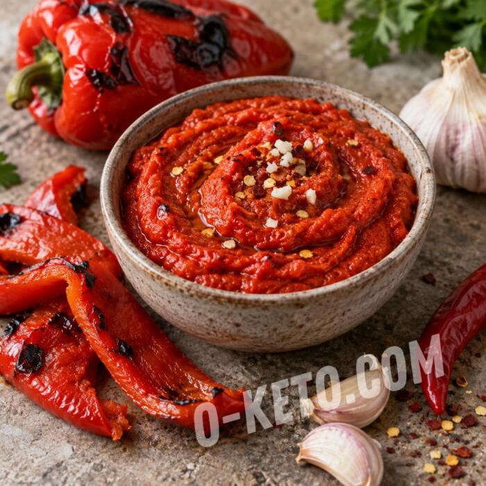 Armenian-Style Roasted Red Pepper Paste