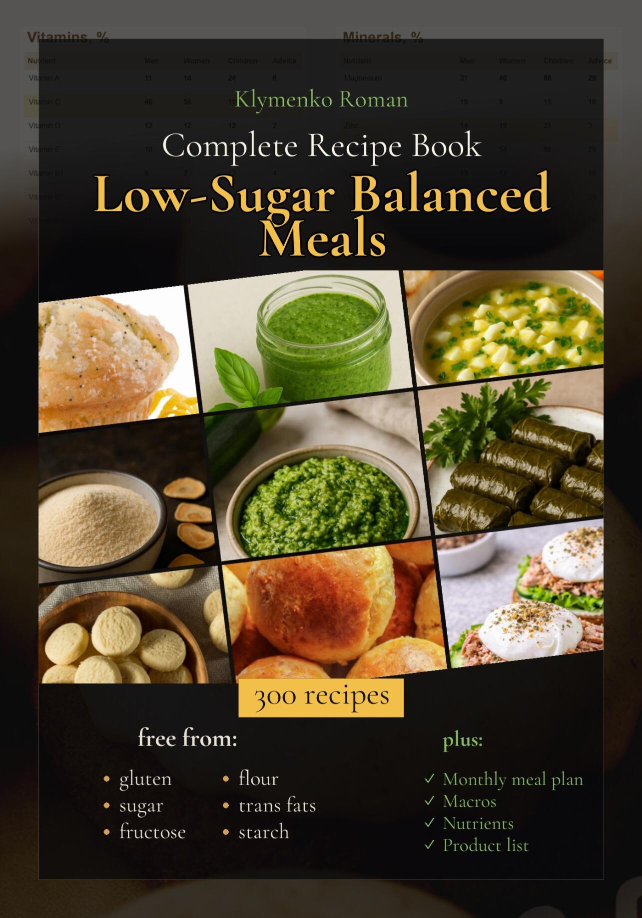 Complete Recipe Book: Low-Sugar Balanced Meals Complete Recipe Book: Low-Sugar Balanced Meals