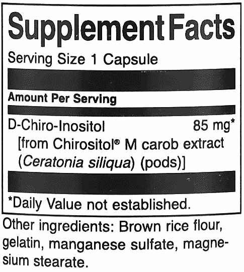 Swanson,-Chirositol-D-Chiro-Inositol,-85-mg,-60-Capsules- Swanson,-Chirositol-D-Chiro-Inositol,-85-mg,-60-Capsules-