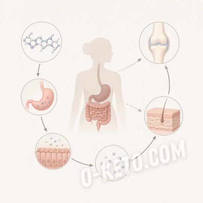 Why it is pointless to take hyaluronic acid in capsules.
