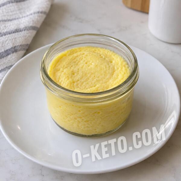 Рецепты на кето: Омлет из куриных яиц в банке су-вид