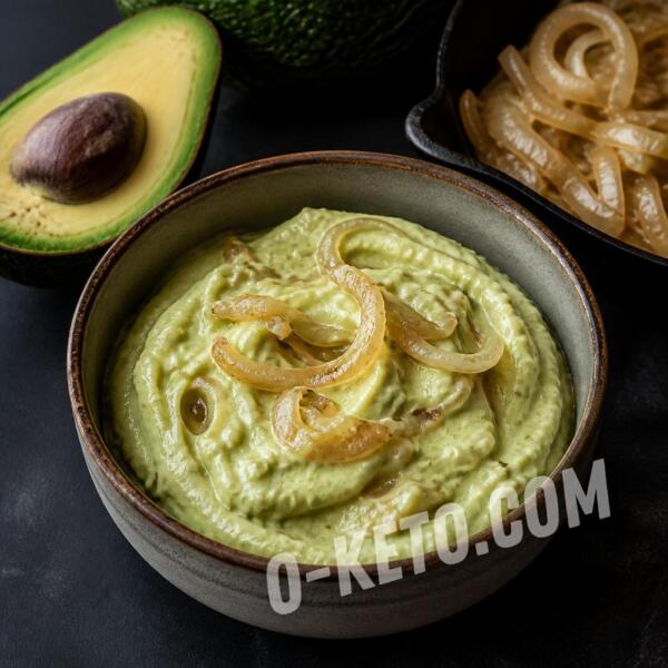 Keto recipes: Avocado Onion Dip Keto recipes: Avocado Onion Dip