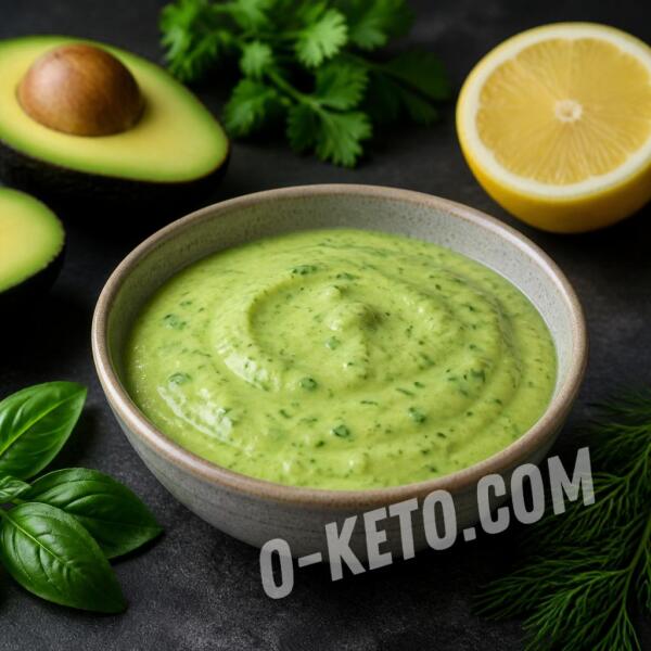Rețete keto: Dressing zeița verde cu avocado Rețete keto: Dressing zeița verde cu avocado