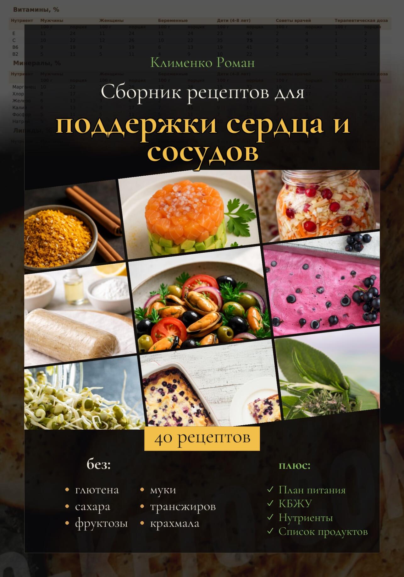 Полный сборник рецептов для поддержки сердца и сосудов Полный сборник рецептов для поддержки сердца и сосудов