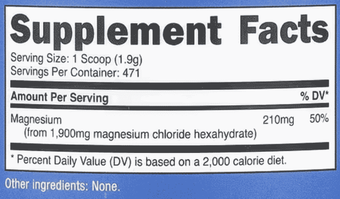 Nutricost,-Magnesium-Chloride,-Unflavored,-32.4-oz-(907-g)-
