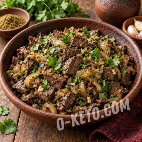 Рецепты на кето: Кучмачи из говяжьего сердца