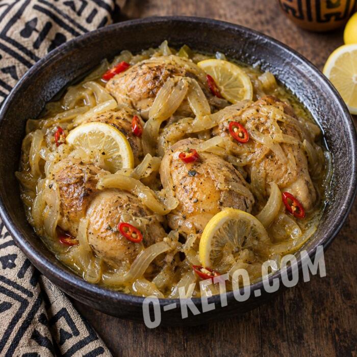 Chicken Yassa with Lemon Chicken Yassa with Lemon