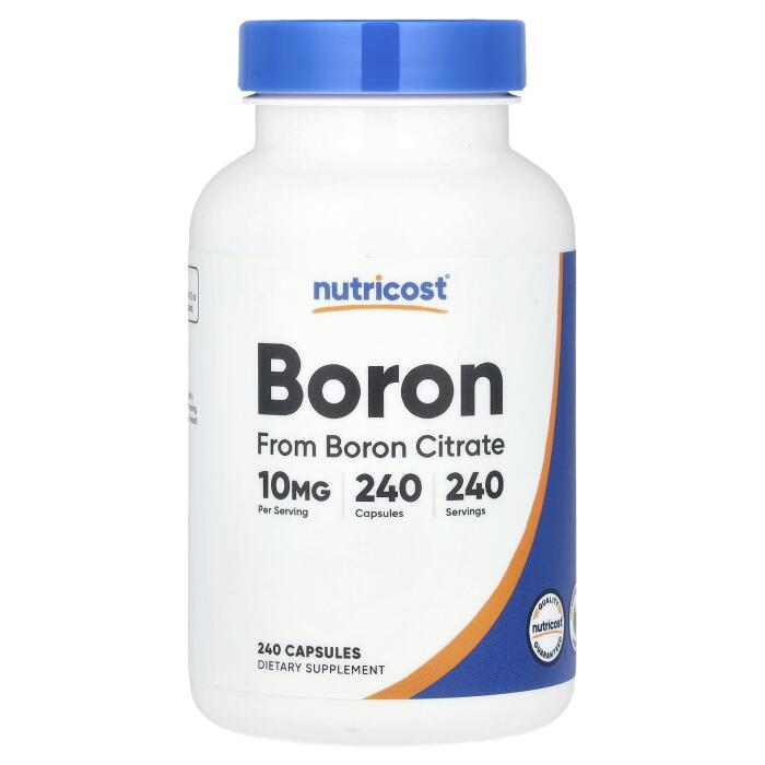Nutricost, Boron, 10 mg , 240 Capsules Nutricost, Boron, 10 mg , 240 Capsules