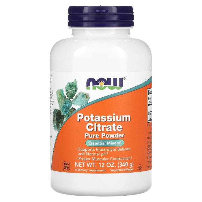 NOW Foods, Potassium Citrate Pure Powder, 12 oz (340 g)