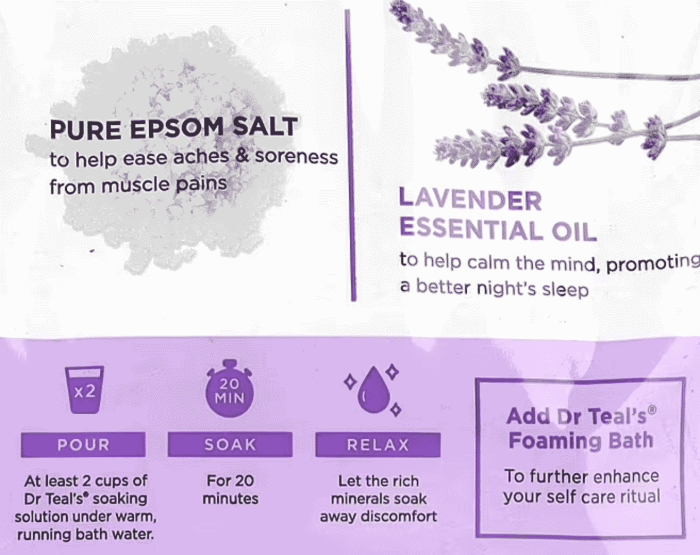 Dr.-Teal’s,-Pure-Epsom-Salt-Soaking-Solution,-Lavender,-3-lbs-(1.36-kg)-