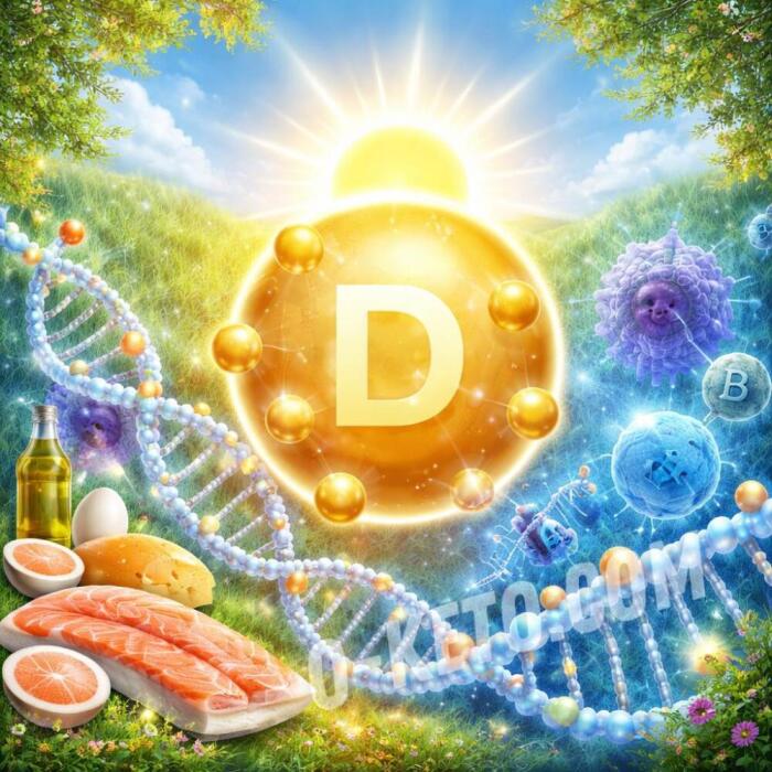 Why vitamin D may reduce the risks of developing many genetic diseases. Why vitamin D may reduce the risks of developing many genetic diseases.