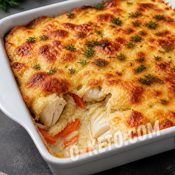 Rețete keto: Budincă de pește cu ceapă, morcov și brânză Rețete keto: Budincă de pește cu ceapă, morcov și brânză