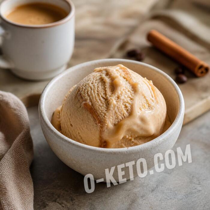 Keto Caramel Latte Ice Cream Keto Caramel Latte Ice Cream