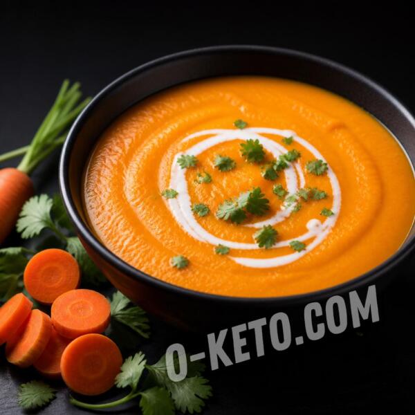 Rețete keto: Supă cremă de morcovi cu lapte de cocos Rețete keto: Supă cremă de morcovi cu lapte de cocos