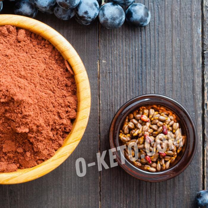 Grape flour
