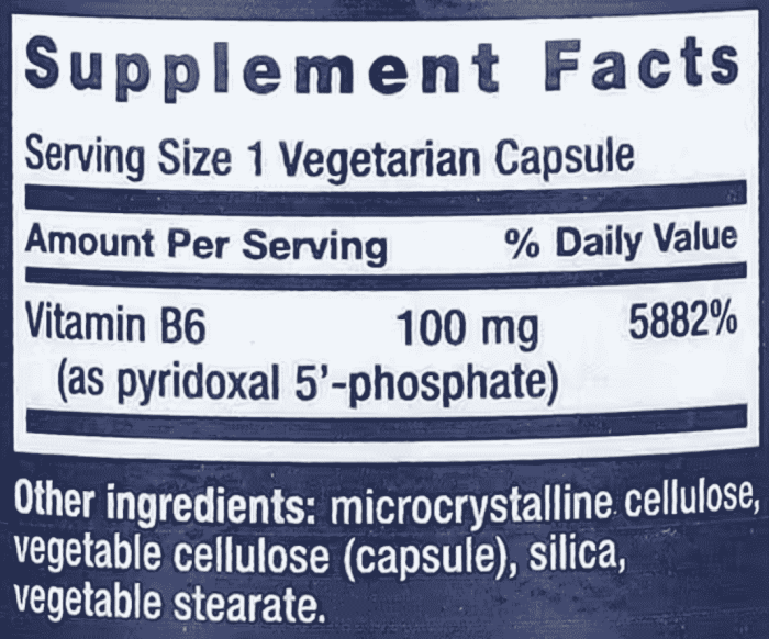 Life-Extension,-Pyridoxal-5′-Phosphate-Caps,-100-mg,-60-Vegetarian-Capsules- Life-Extension,-Pyridoxal-5′-Phosphate-Caps,-100-mg,-60-Vegetarian-Capsules-