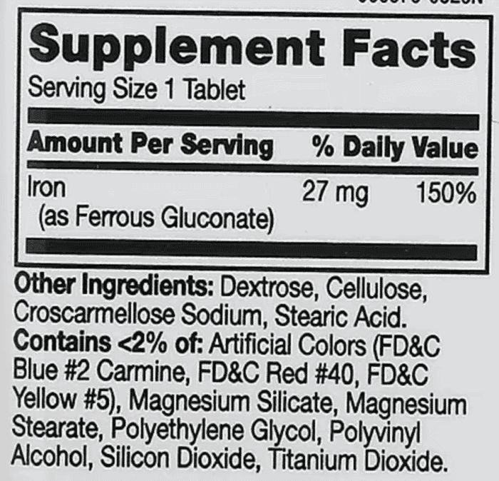 21st-Century,-High-Potency-Iron,-27-mg,-110-Easy-to-Swallow-Tablets 21st-Century,-High-Potency-Iron,-27-mg,-110-Easy-to-Swallow-Tablets